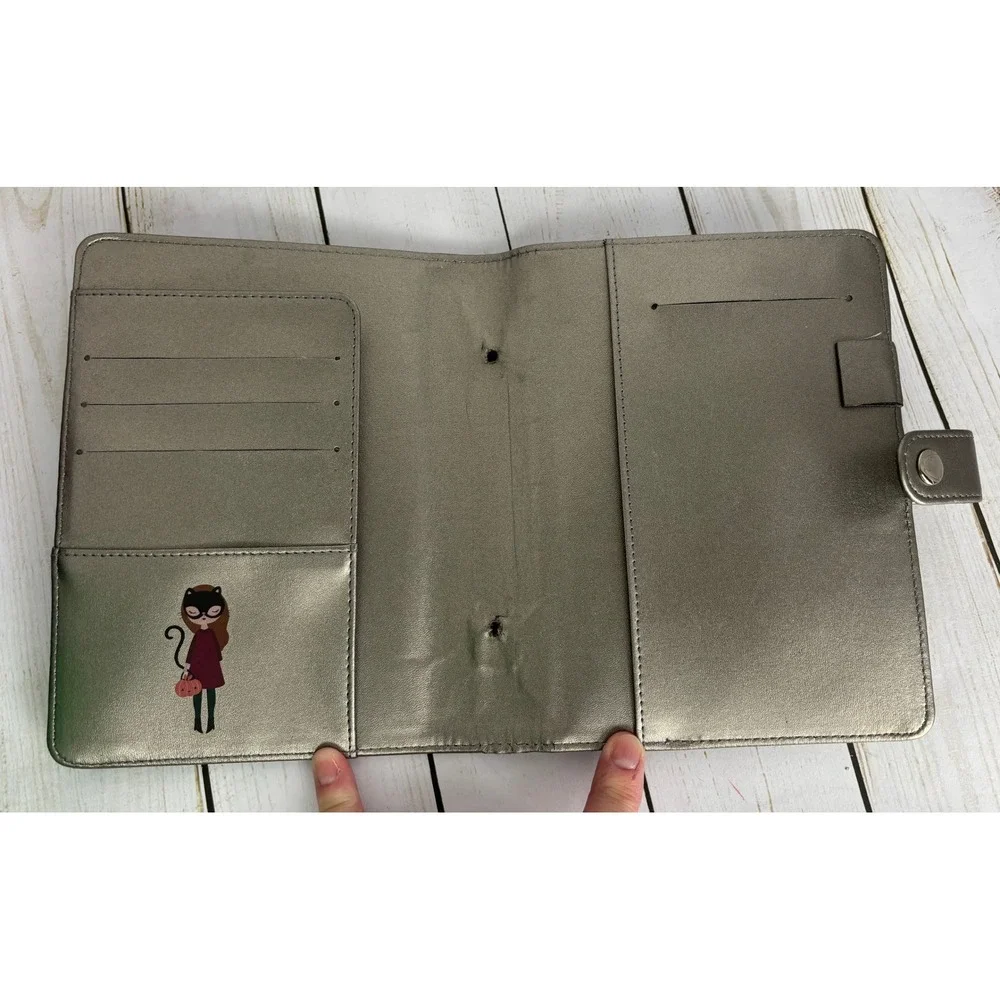 4 Paper Studio Recollections Planner Covers Cityscape Green Silver Maroon B6